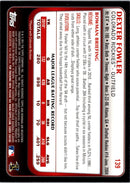 2011 Bowman Dexter Fowler