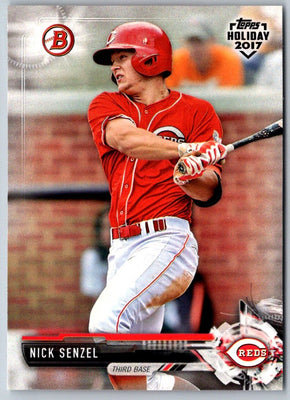 2017 Topps Holiday Bowman Nick Senzel #TH-NS