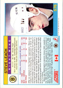 1991 Score Canadian Steve Leach