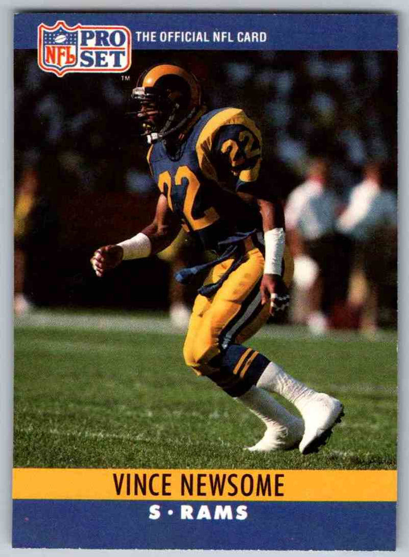 1990 Pro Set Vince Newsome