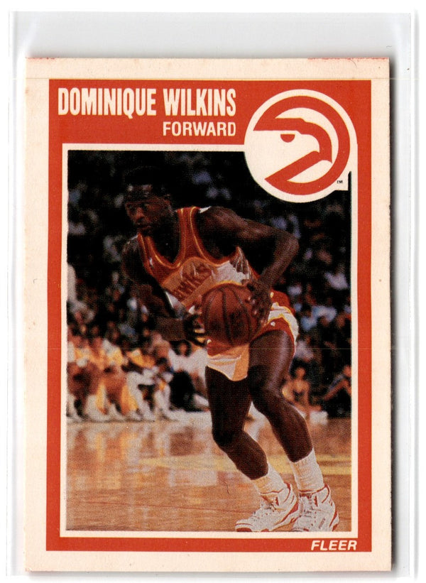 1988 Fleer Dominique Wilkins #125