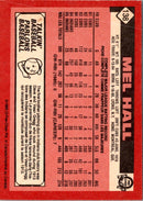 1986 O-Pee-Chee Mel Hall