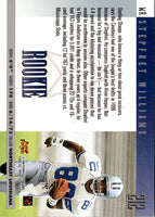 1996 Donruss Stepfret Williams #212 Rookie