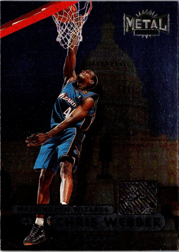 1997 Metal Universe Chris Webber #37