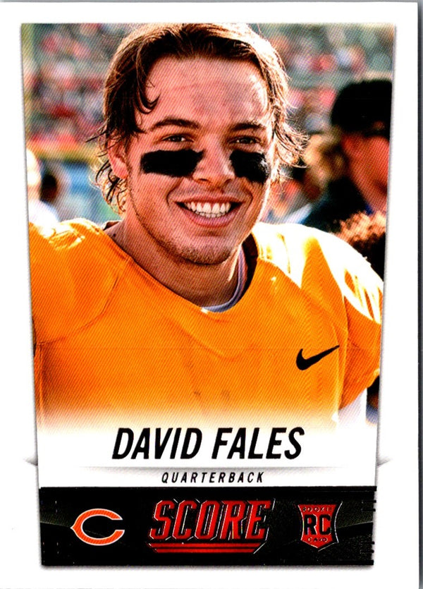 2014 Score Scorecard David Fales #359