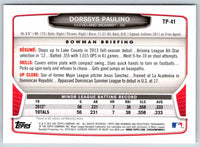 2013 Bowman Dorssys Paulino #TP-41