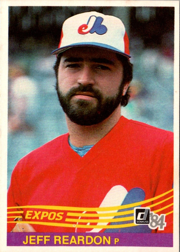 1984 Donruss Jeff Reardon #279