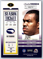 1999 Contenders Randall Cunningham #2
