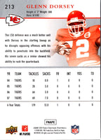 2008 Upper Deck First Edition Glenn Dorsey #213 Rookie
