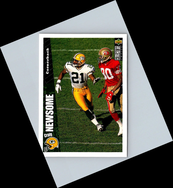 1996 Collector's Choice ShopKo Green Bay Packers Craig Newsome #GB7