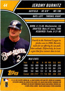 2001 Topps Reserve Jeromy Burnitz