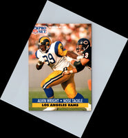 1991 Pro Set Alvin Wright #206