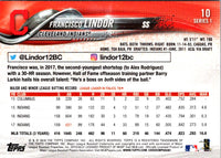 2018 Topps Francisco Lindor #10