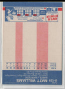 1987 Fleer Update Matt Williams