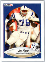 1990 Fleer Jon Hand #230