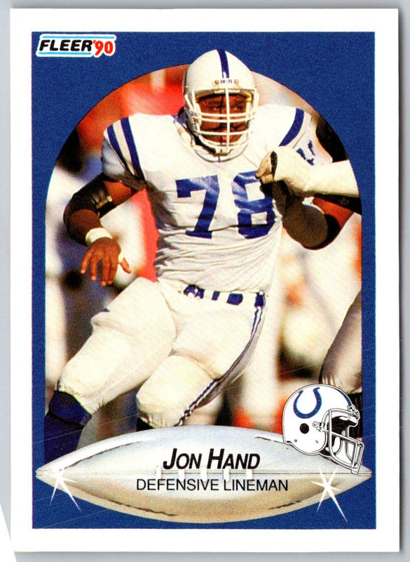 1990 Fleer Jon Hand #230