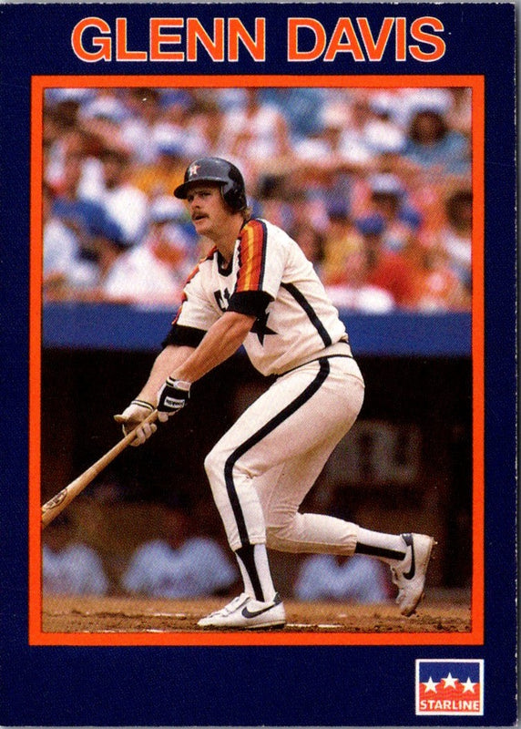 1990 Starline Long John Silver Glenn Davis #15
