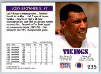 1992 Proset Joey Browner #235