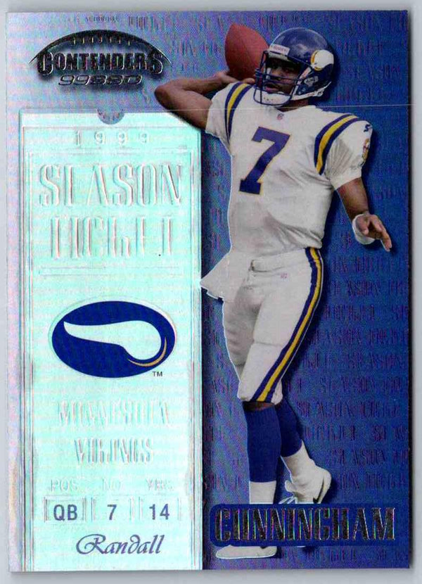 1999 Contenders Randall Cunningham #2