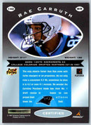 1997 Pinnacle Certified NFL Rae Carruth