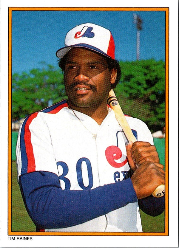 1987 Topps Glossy Tim Raines #48