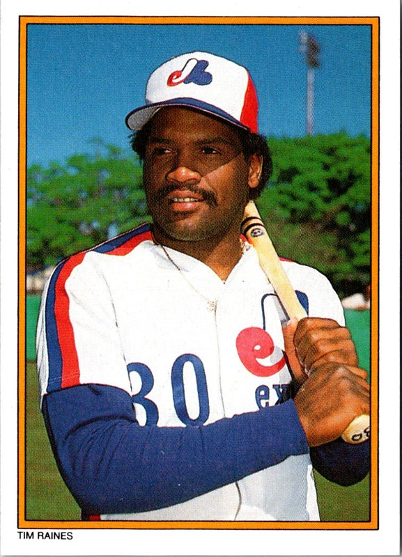 1987 Topps Glossy Tim Raines #48