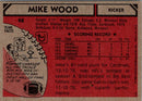 1980 Topps Mike Wood
