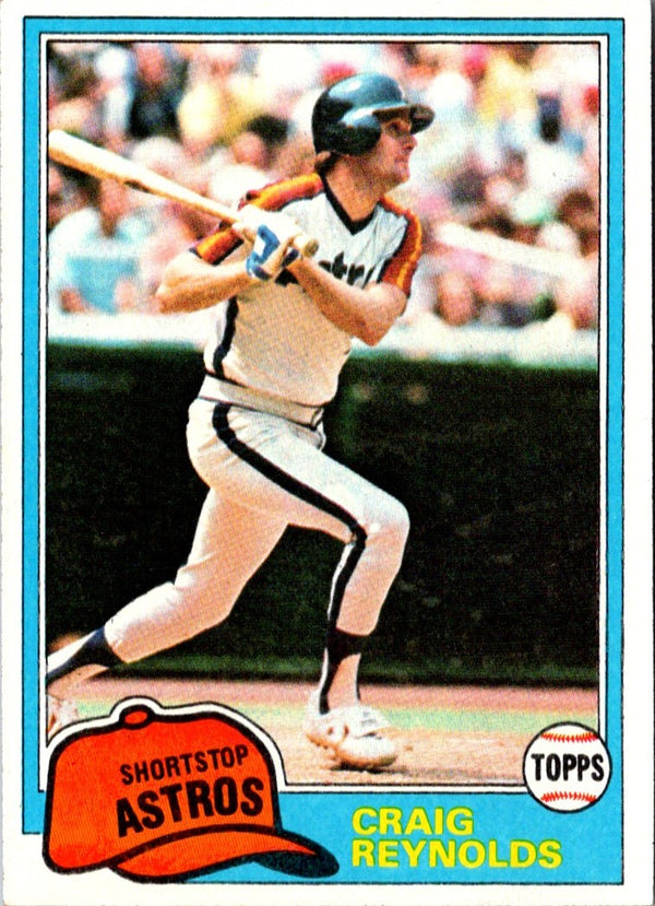 1981 Topps Craig Reynolds #617
