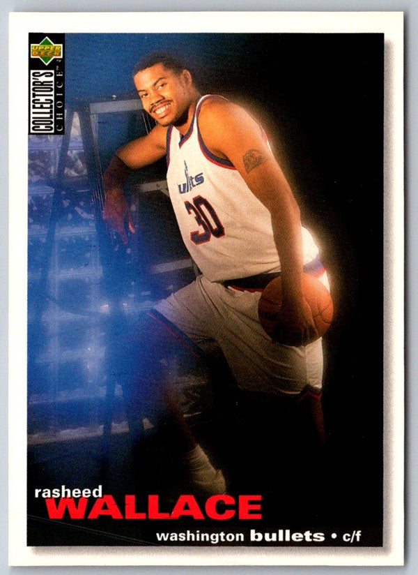 1995 Collector's Choice German II Rasheed Wallace #109