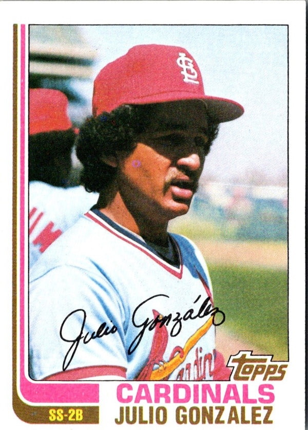 1982 Topps Julio Gonzalez #503