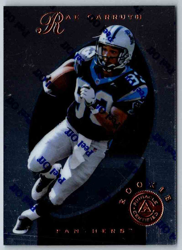 1997 Pinnacle Certified NFL Rae Carruth #142