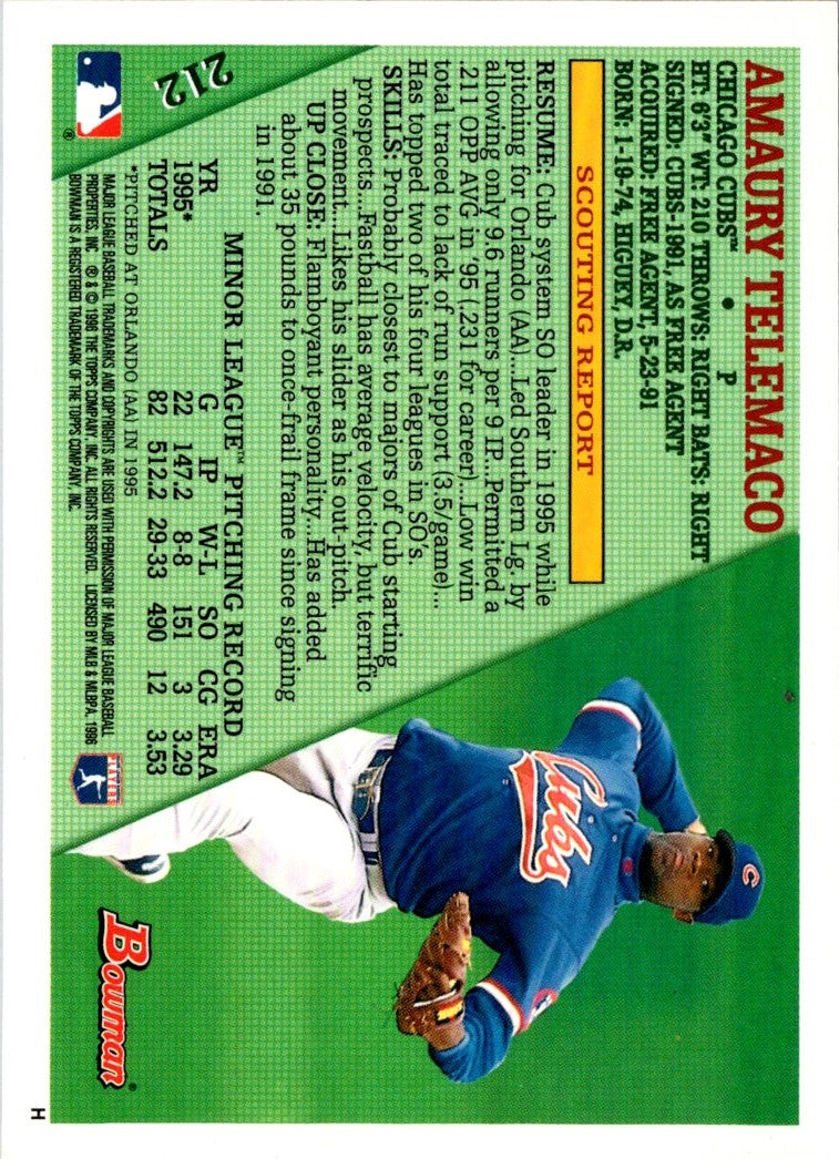 1996 Bowman Amaury Telemaco