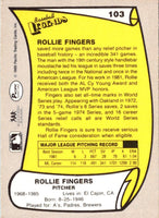 1988 Pacific Legends I Rollie Fingers #103