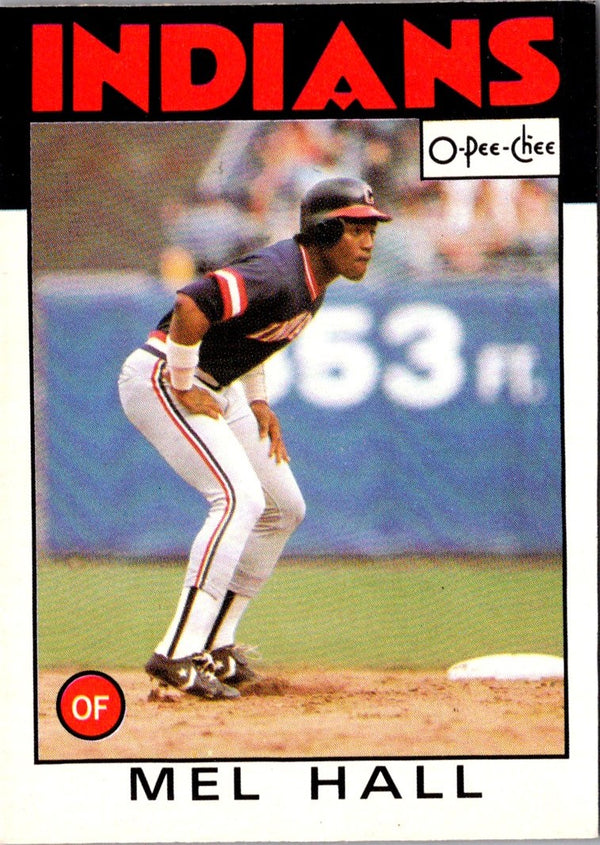 1986 O-Pee-Chee Mel Hall #138