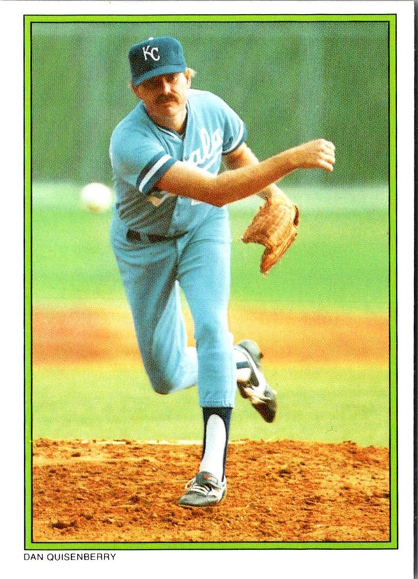 1986 Topps Glossy Dan Quisenberry #35