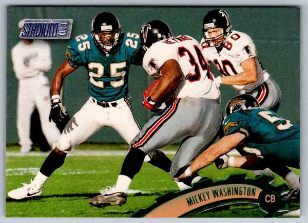 1997 Topps Stadium Club Football Mickey Washington #269