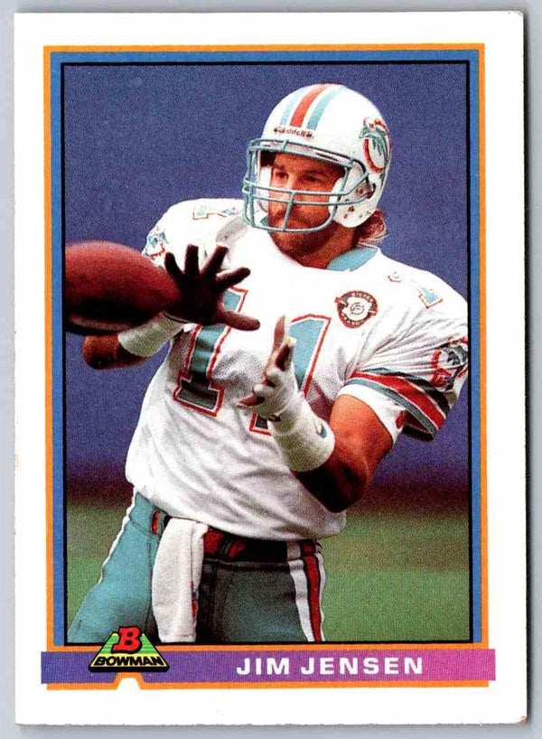 1991 Bowman Football Jim Jensen #298