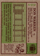1984 Topps Don Warren