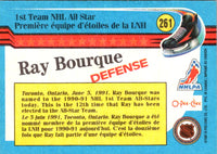 1991 O-Pee-Chee Ray Bourque #261