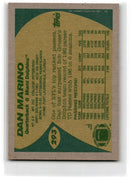 1989 Topps 60th Anniversary Stamped Buybacks Red Dan Marino