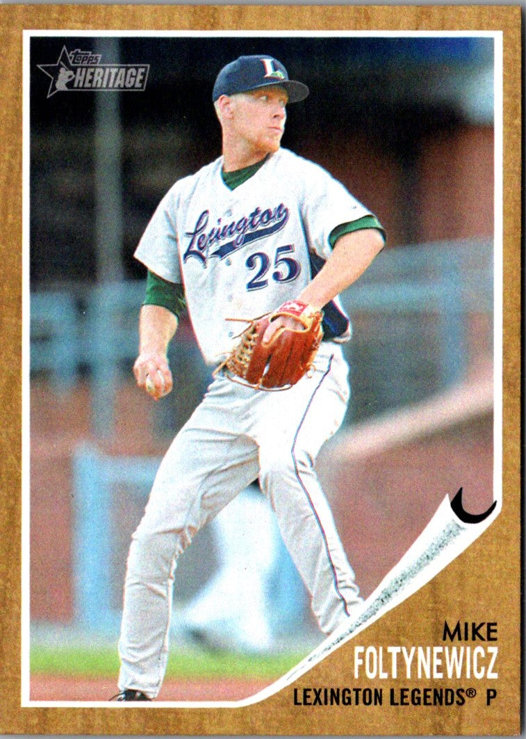 2011 Topps Heritage Minor League Mike Foltynewicz