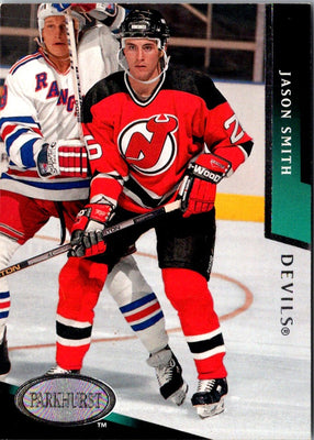 1993 Parkhurst Jason Smith #379 Rookie