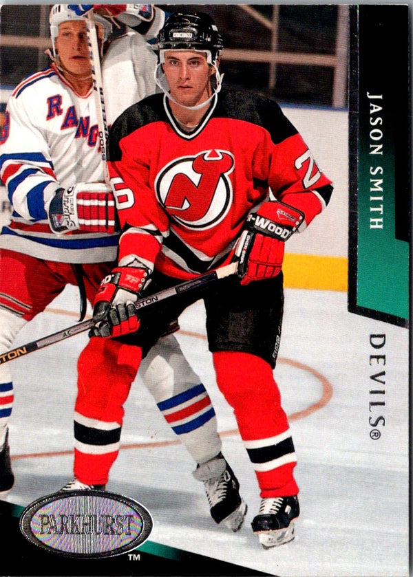 1993 Parkhurst Jason Smith #379 Rookie