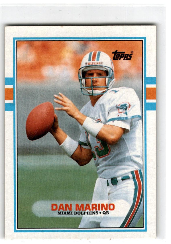 1989 Topps 60th Anniversary Stamped Buybacks Red Dan Marino #293