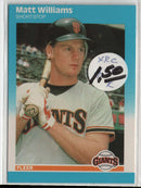 1987 Fleer Update Matt Williams