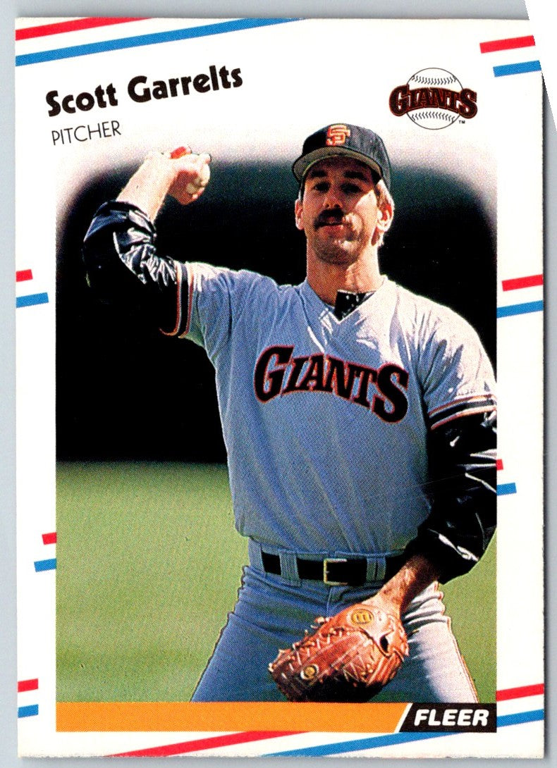 1988 Fleer Scott Garrelts