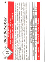 1979 TCMA 50's Dick Donovan #34