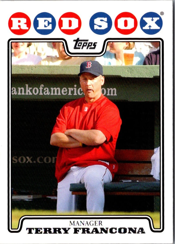 2008 Topps Terry Francona #123