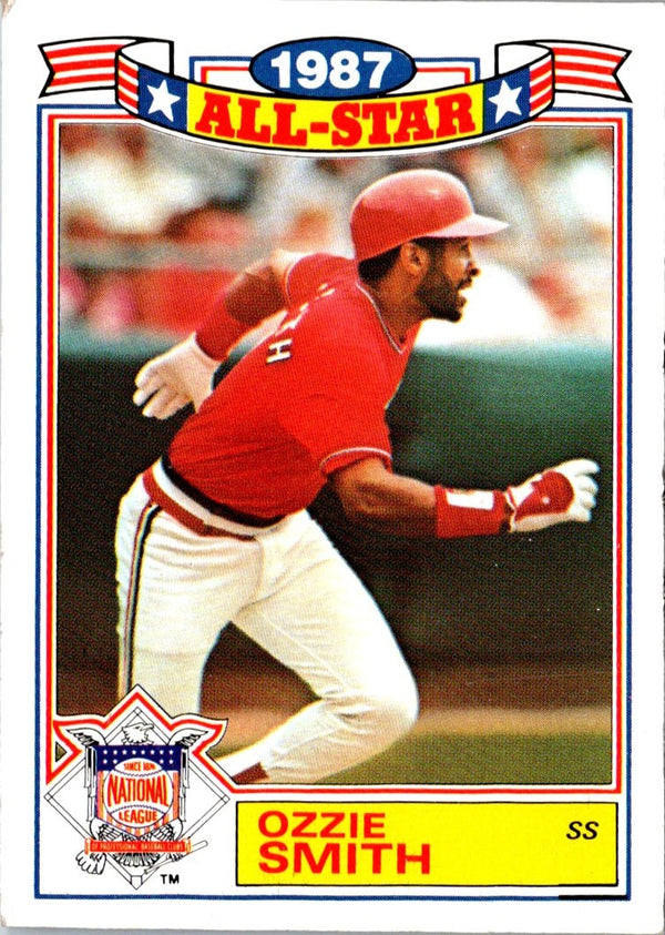 1988 Topps Glossy All-Stars Ozzie Smith #16