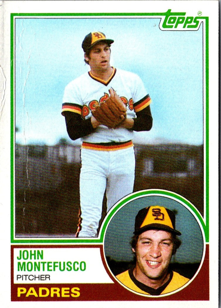 1983 Topps John Montefusco